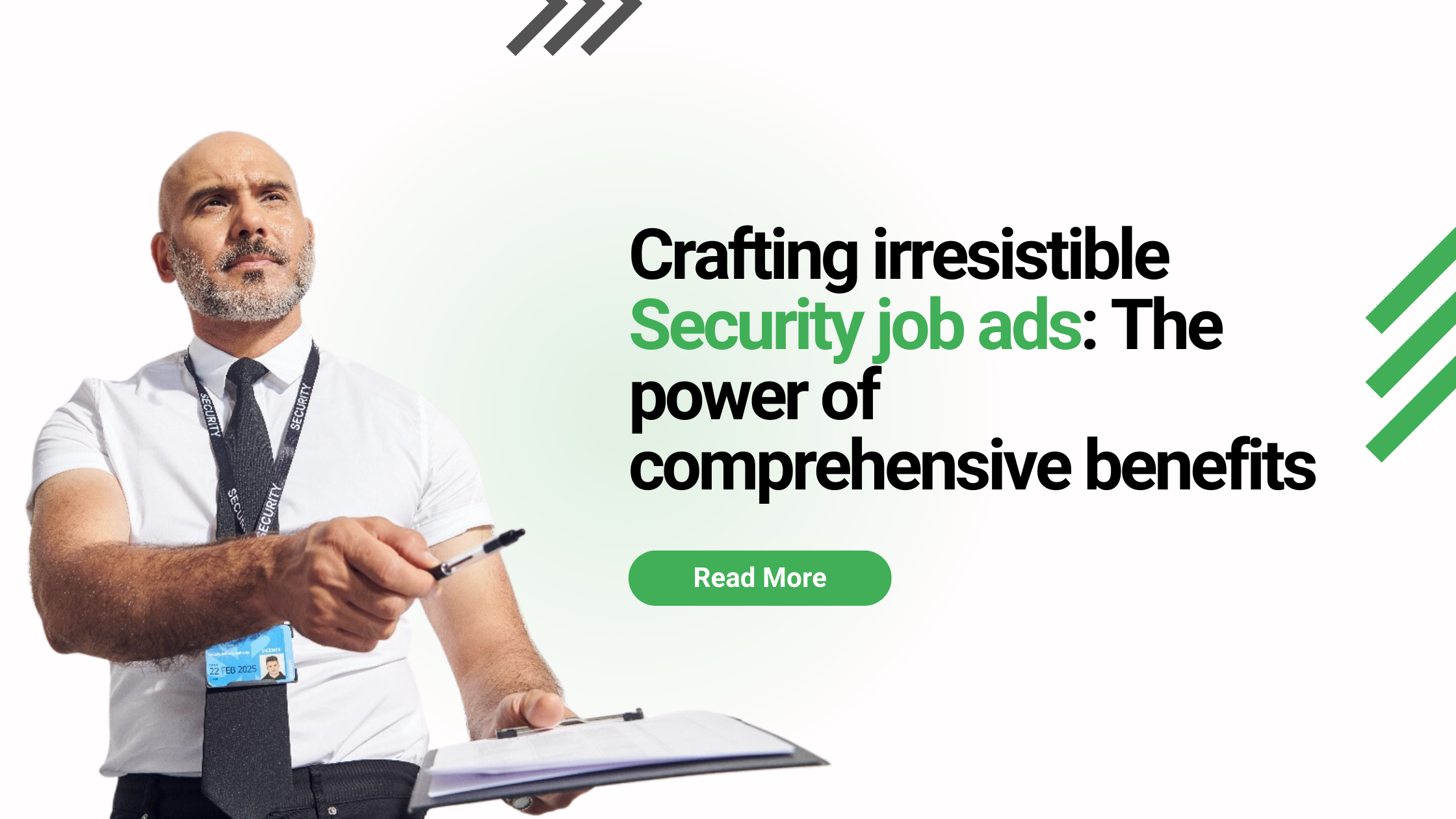 Crafting irresistible security job ads: The power of comprehensive benefits￼