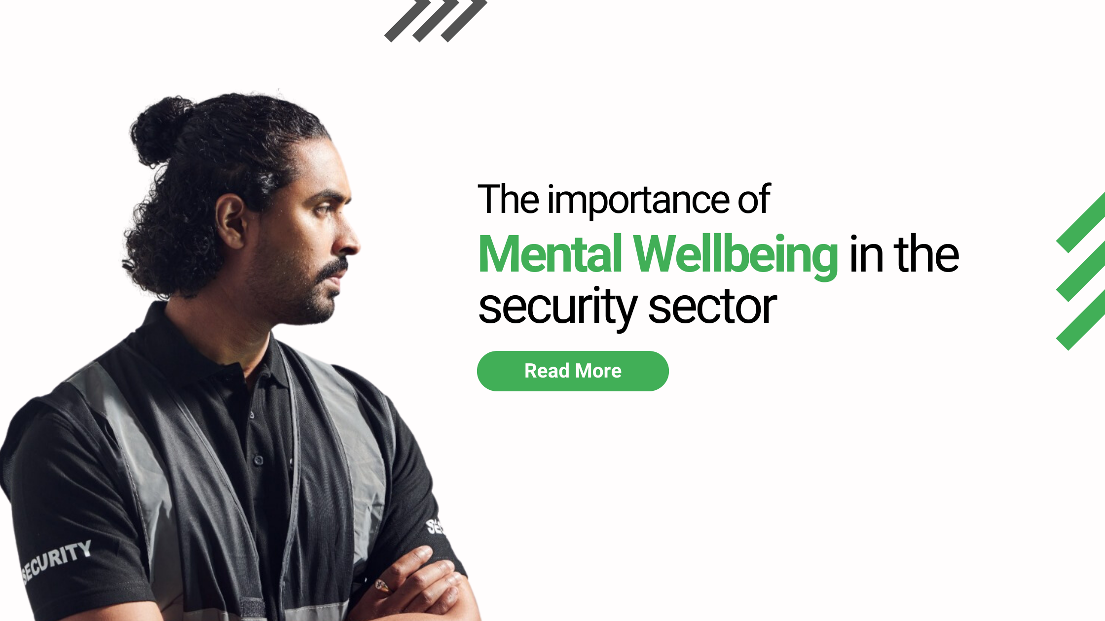 The importance of Mental Wellbeing in the security sector