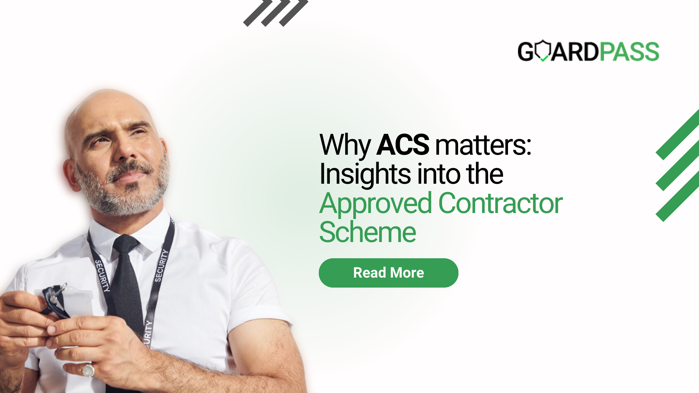 Why ACS matters: Insights into the approved contractor scheme