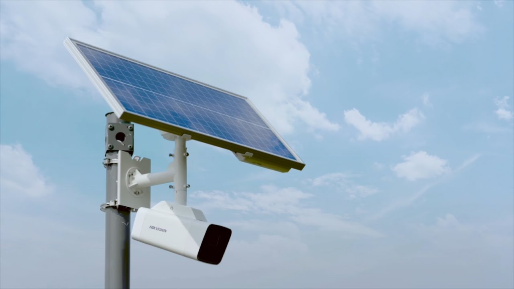 solar-powered camera