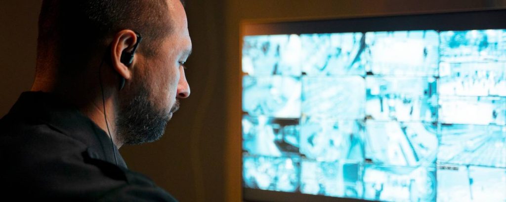 A CCTV operator