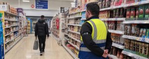 a retail security officer